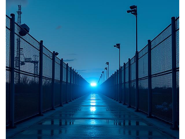 AI monitoring a secure perimeter for unauthorized intrusions