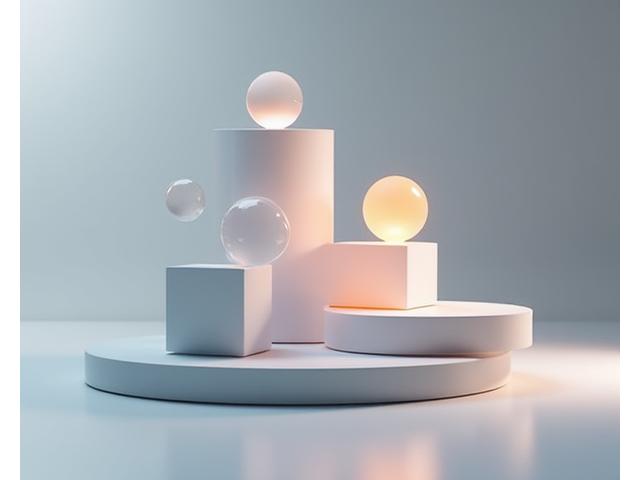 Abstract representation of ethical AI principles: interlocking gears with light emanating, symbolizing transparency and fairness. Colors blue, green, and orange from brand palette.